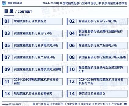 中國輪胎硫化機行業市場運行動態及投資潛力分析報告