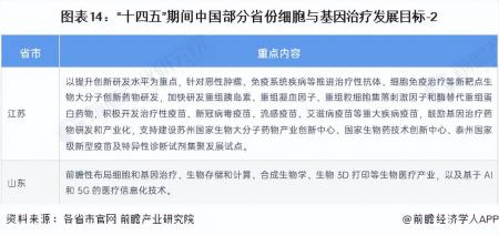 2023年中國及31省市細胞與基因治療(CGT)行業政策匯總及解讀