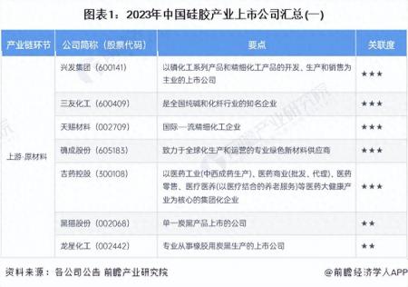 2023年硅膠行業(yè)上市公司全方位對(duì)比(附業(yè)務(wù)布局匯總等)