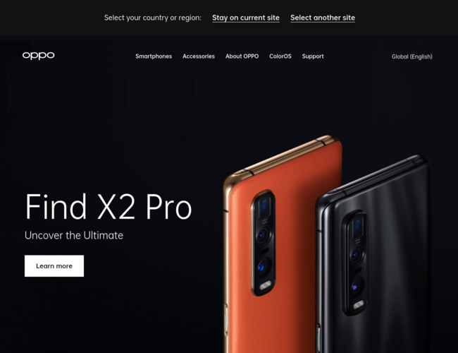 OPPO手機官網(wǎng)