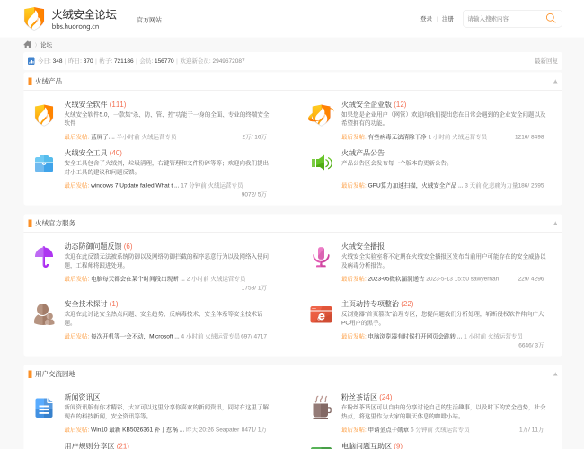 火絨安全官方論壇