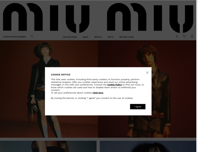 Miu Miu 繆繆官方網站
