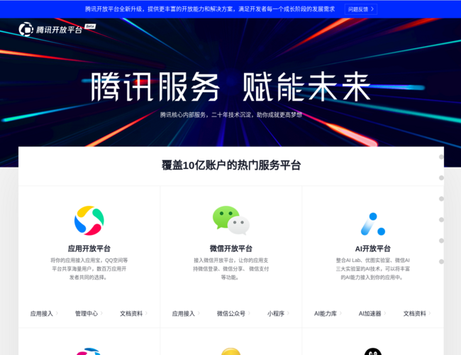 Tencent騰訊開放平臺