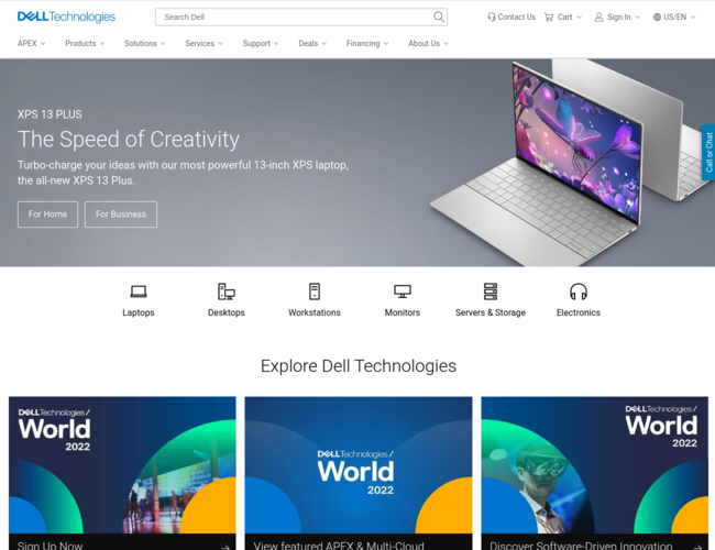戴爾筆記本電腦