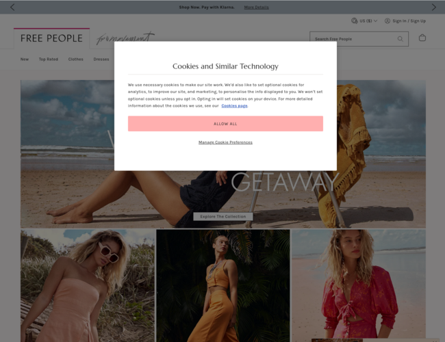 Free People中國官方網站