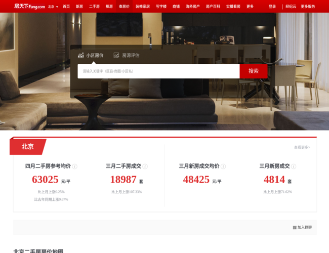 房天下查房價網