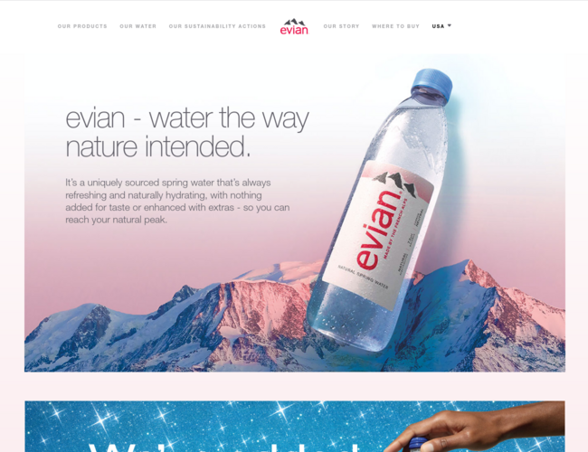 EvianWater依云礦泉水