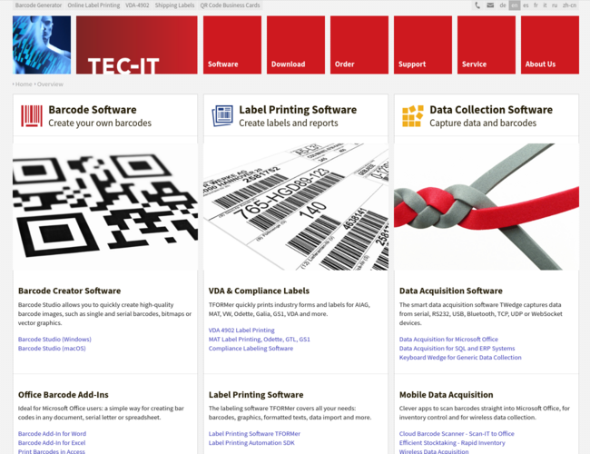 TEC-IT 條形碼軟件